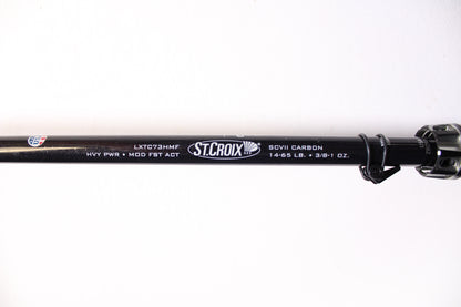 St. Croix Legend X2 LXTC73HMF - Used Casting Rod - Excellent Condition