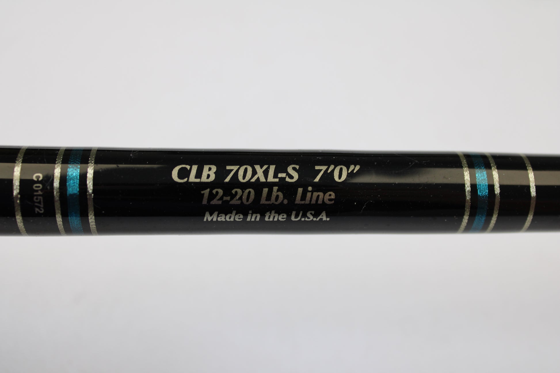 Close-up of a Cousins Tackle CLB 70XL-S 7'0" Extra Light used spinning rod, Qty: 2, in very good condition—ideal for our Rod and Reel Trade-In Program or shopping used gear with store credit.