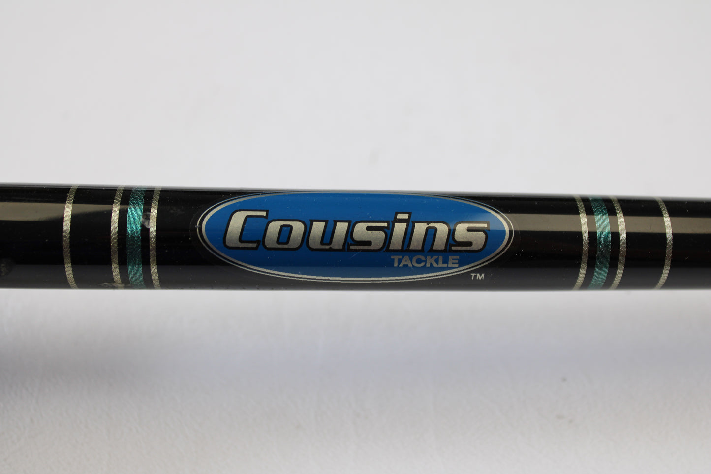 A close-up of the Cousins Tackle CLB 70L-S 7'0" light used spinning rod—very good condition and perfect for anglers seeking quality pre-owned gear or trade-in opportunities for store credit. Qty: 3 available.