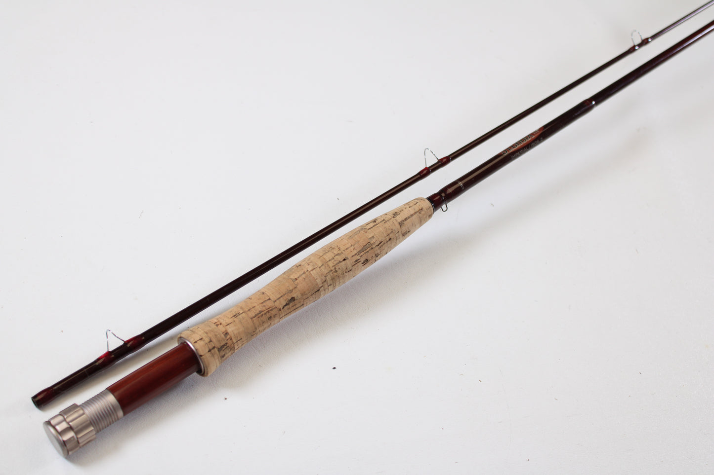 Upgrade with the St. Croix Imperial I906.2 9'0" 6wt 2 Piece Used Fly Rod—Very Good Condition, featuring a cork handle and metal reel seat. Trade in your old gear through our Rod and Reel Trade-In Program and earn store credit!.