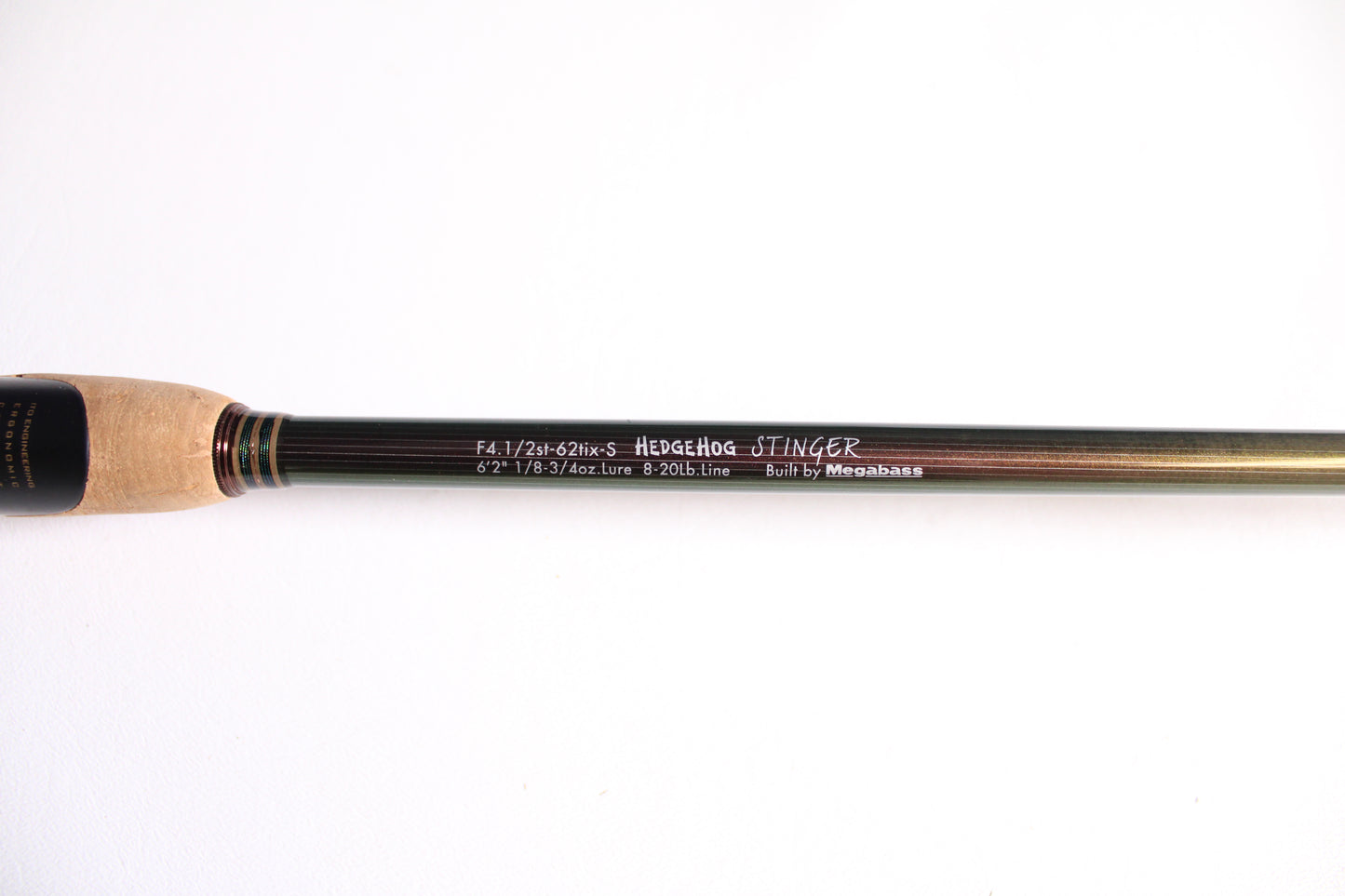 Megabass Destroyer Evoluzion Hedgehog Stinger F4.1/2st-62tix-S - Used Spinning Rod - Very Good Condition