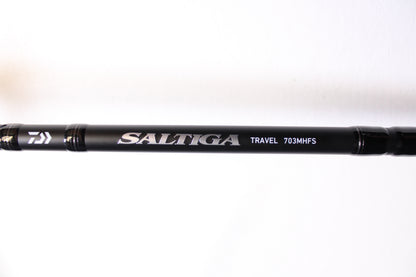 Daiwa Saltiga Travel SATRIN703MHFS 3pc - Used Spinning Rod - Excellent Condition