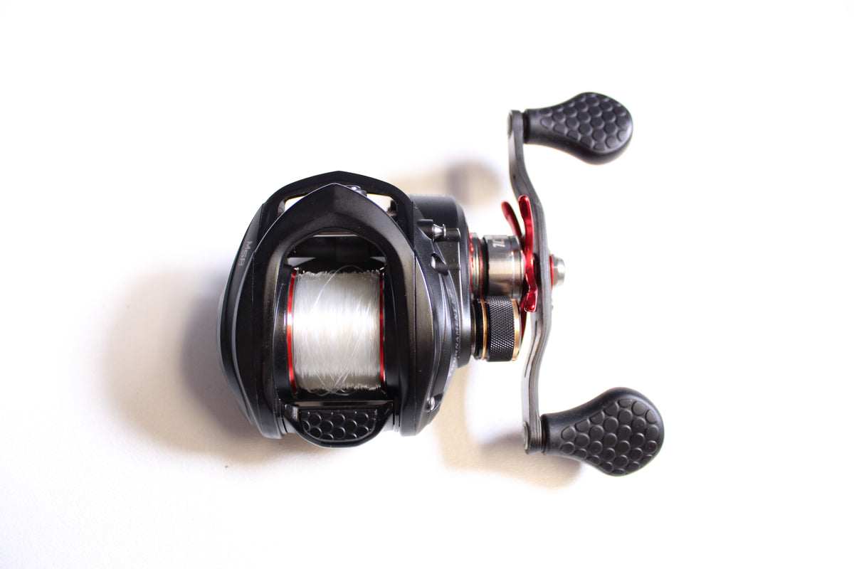 1 rod 1 reel fishing tournament Lew's MP Speed Spool LFS Baitcast - Right Inuit Ice Picks and 1 (high) Color:GRAY catpro22