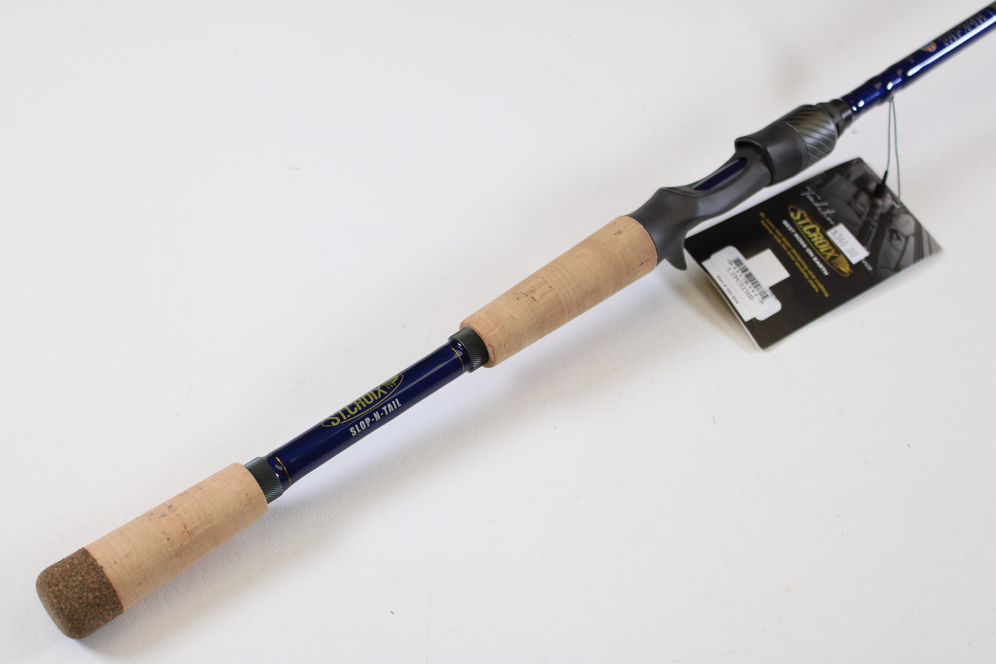 The St. Croix Legend Tournament Pike LTPC223HF Slop-N-Tail 7'3" Medium Heavy Used Casting Rod in mint condition is eligible for our Rod and Reel Trade-In Program when you’re ready to upgrade your used gear.