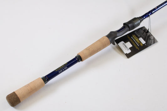 The St. Croix Legend Tournament Pike LTPC223HF Slop-N-Tail 7'3" Medium Heavy Used Casting Rod in mint condition is eligible for our Rod and Reel Trade-In Program when you’re ready to upgrade your used gear.