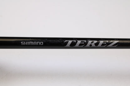 Get a close-up look at the Shimano Terez TZS72XH 7'2" XH Used Spinning Rod in mint condition—an ideal upgrade when you trade in your gear for store credit or used equipment through our Rod and Reel Trade-In Program.