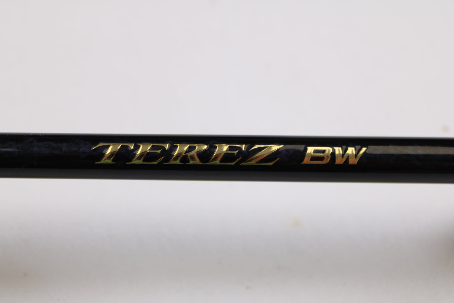 Close-up of a Shimano Terez BW TZBWC70MSBA 7'0" medium used casting rod in mint condition—perfect for upgrading via our trade-in program or exploring top-quality used Shimano gear.