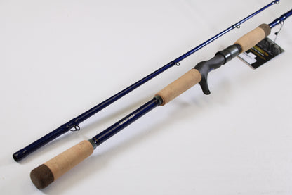 Upgrade your gear with this St. Croix Legend Tournament Pike LTPC238XHF2 Swimbait Special 7'10" XH 2 Piece Used Casting Rod in mint condition—eligible for our Rod and Reel Trade-In Program to earn store credit for your used rods.