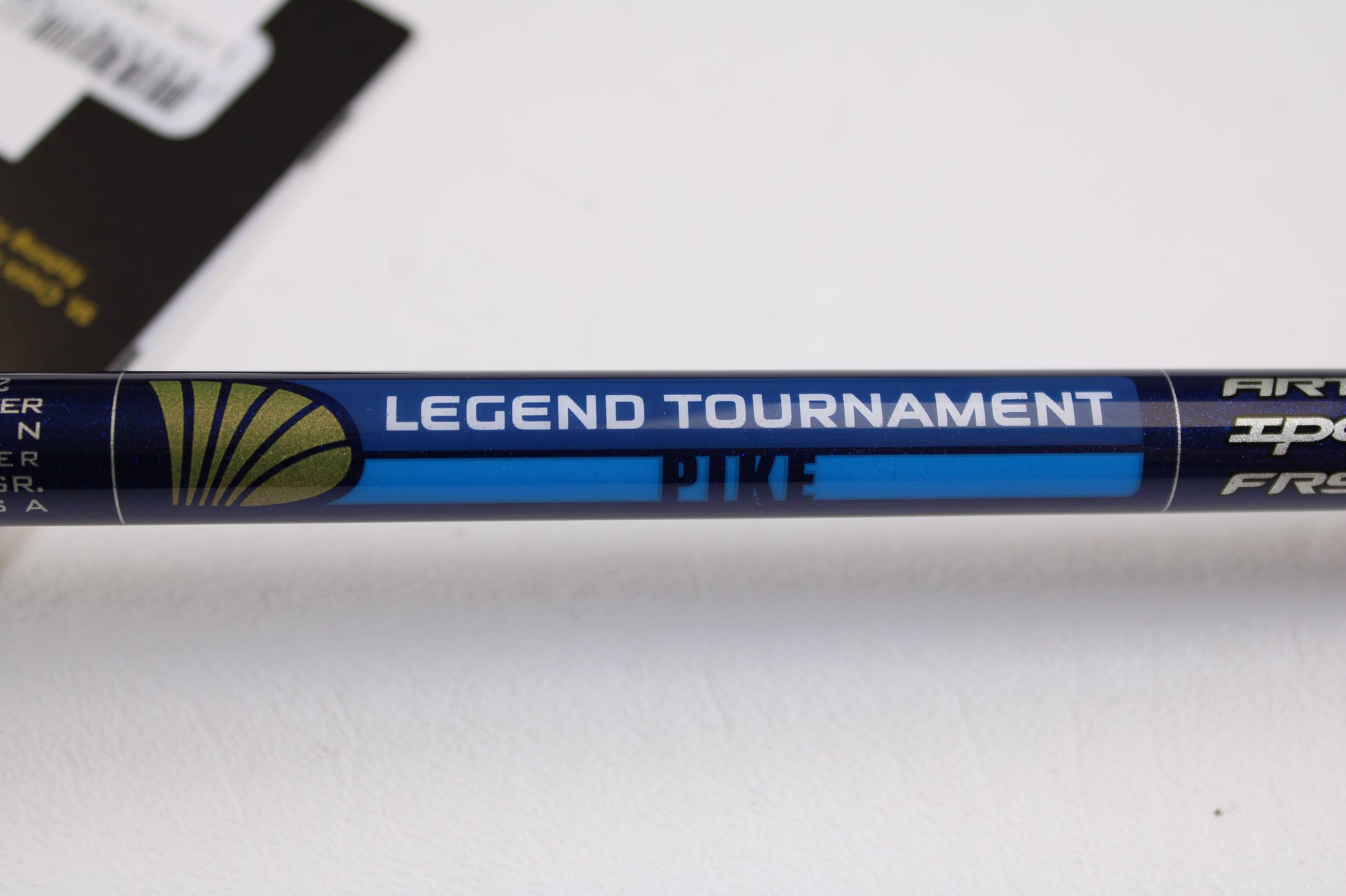 Close-up of a St. Croix Legend Tournament Pike LTPC238XHF2 7'10" XH 2-piece Used Casting Rod in mint condition—ideal for upgrading with our Rod and Reel Trade-In Program or using your store credit on quality pre-owned gear.