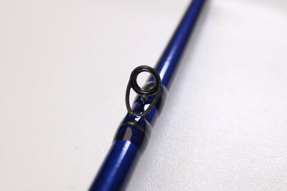 Close-up of a St. Croix Legend Tournament Pike LTPC238XHF2 Swimbait Special 7'10" XH 2 Piece—Used Casting Rod in mint condition—ideal for the Rod and Reel Trade-In Program if you want to upgrade your gear for store credit.