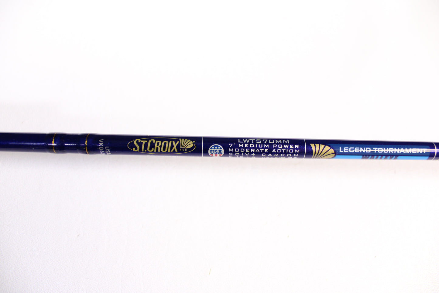 St. Croix Legend Tournament Walleye LWTS70MM - Used Spinning Rod - Excellent Condition