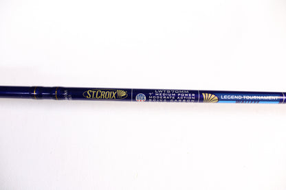 St. Croix Legend Tournament Walleye LWTS70MM - Used Spinning Rod - Excellent Condition