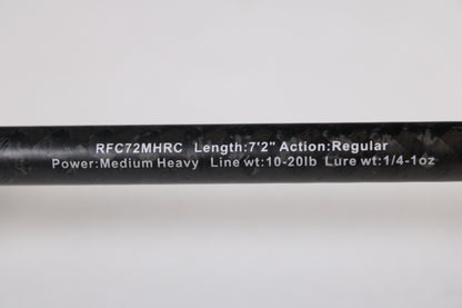 Ark Reinforcer RFC72MHRC 7'2" Medium Heavy - Used Casting Rod - Excellent Condition