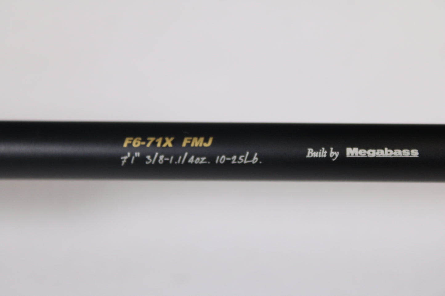 Megabass Destroyer USA F6-71X FMJ 7'1" Medium Heavy - Used Casting Rod - Very Good Condition
