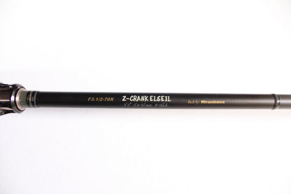 Megabass Destroyer Z-Crank Elseil F3.1/2-70X - Used Casting Rod - Very Good Condition