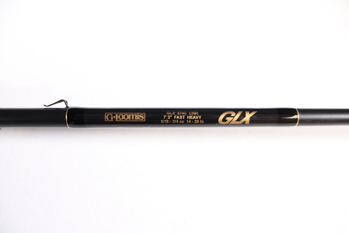 G. Loomis GLX 874C CRR - Used Casting Rod - Very Good Condition