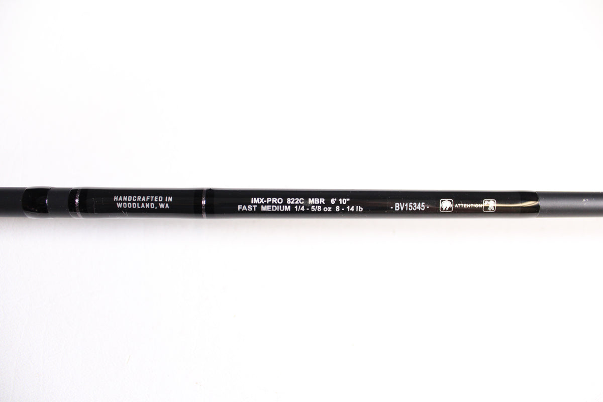 G. Loomis IMX-PRO 822C MBR - Used Casting Rod - Excellent Condition