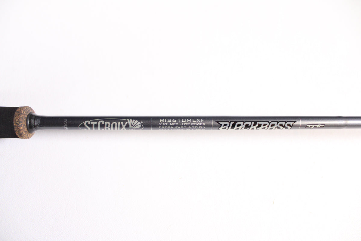 St. Croix Black Bass RIS610MLXF - Used Spinning Rod - Excellent Condition