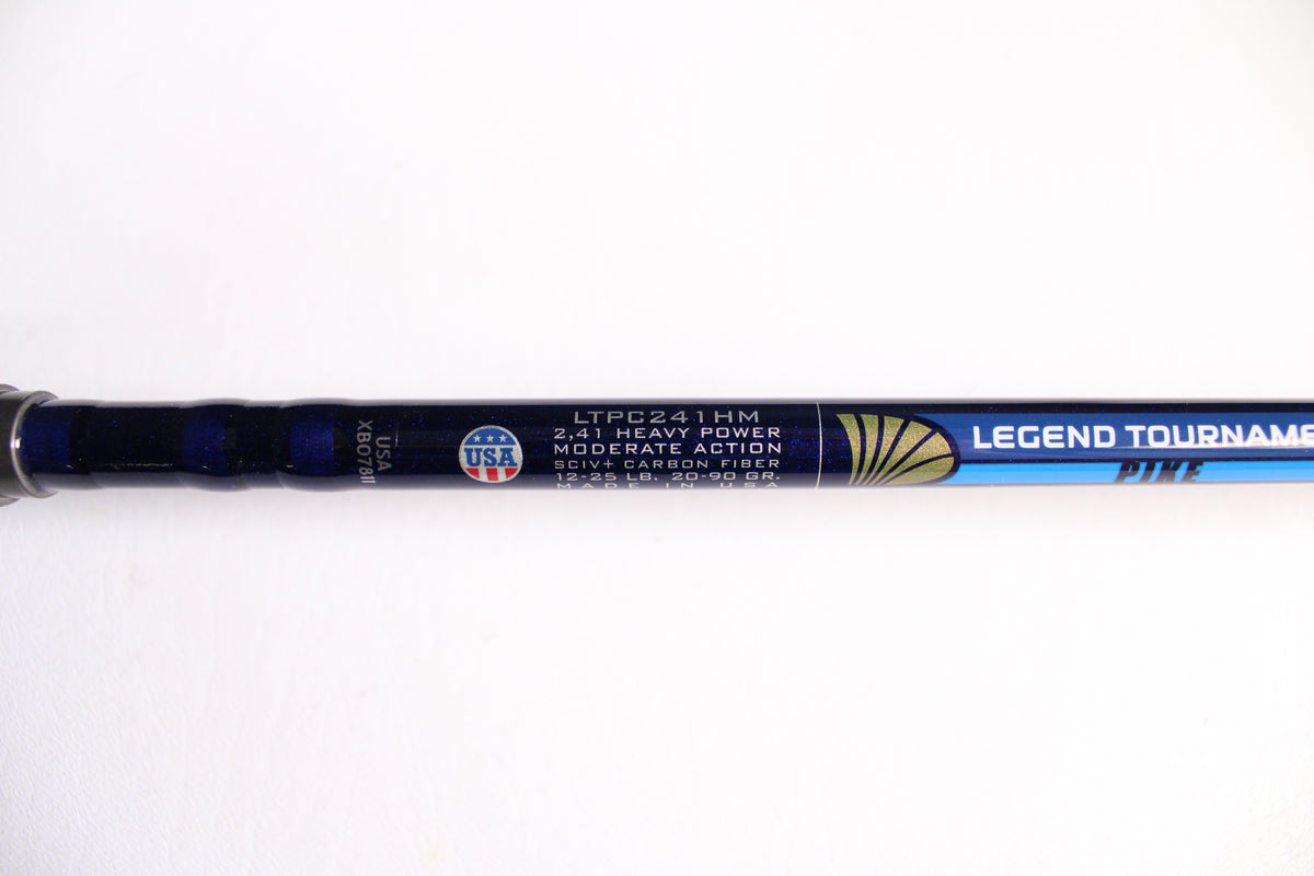 St. Croix Legend Tournament Pike LTPC241HM - Used Casting Rod - Excellent Condition