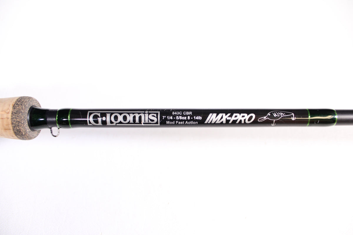 G. Loomis IMX-PRO 843C CBR - Used Casting Rod - Very Good Condition