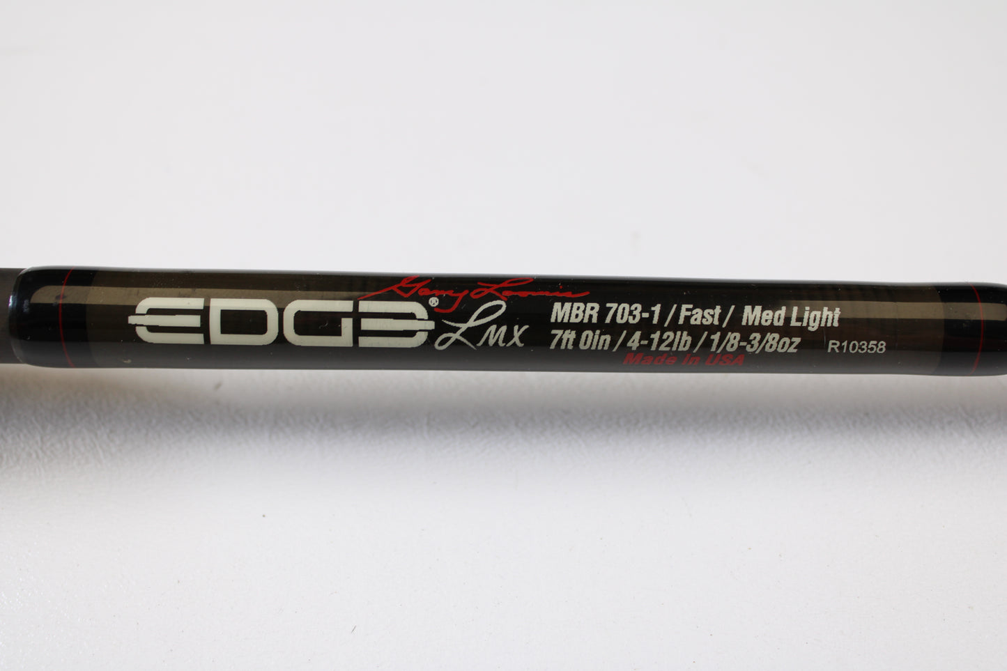 Edge Rods LMX MBR 703-1 7'0" Medium Light Split Grip - Used Casting Rod - Excellent Condition