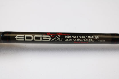 Edge Rods LMX MBR 703-1 7'0" Medium Light Split Grip - Used Casting Rod - Excellent Condition
