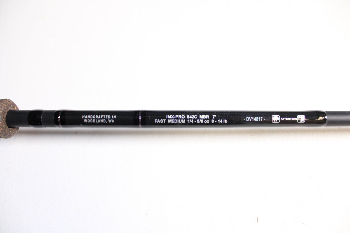 G. Loomis 2026 IMX Pro Bass 842c MBR 7'0" Medium - Used Casting Rod - Very Good Condition