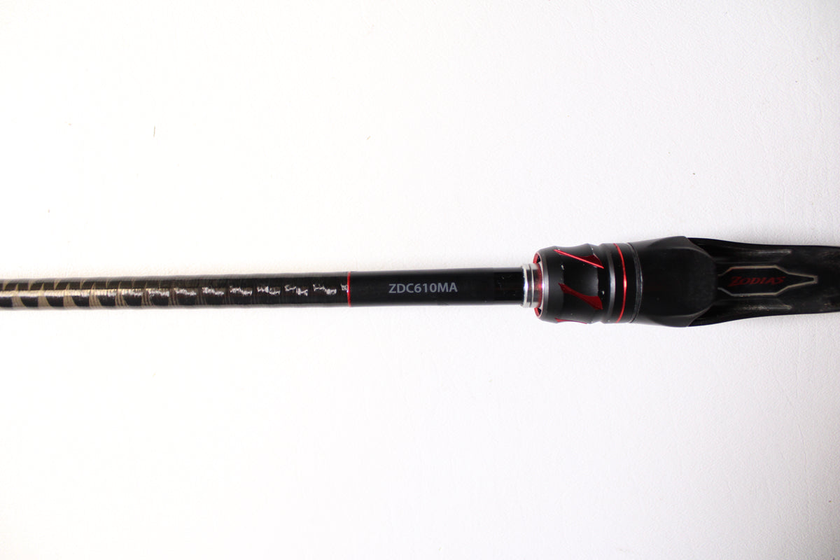 Shimano Zodias ZDC610MA 6'10" Medium - Used Casting Rod - Very Good Condition