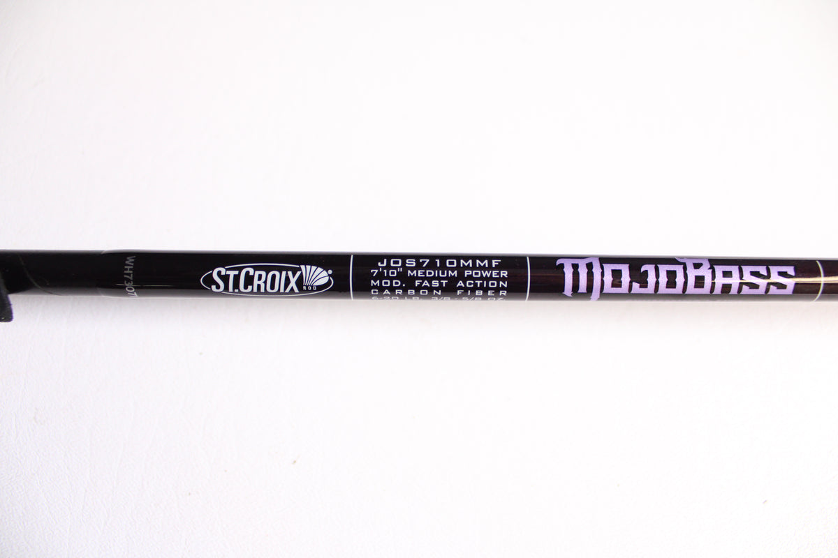 St. Croix Mojo Bass JOS710MMF - Used Spinning Rod - Very Good Condition