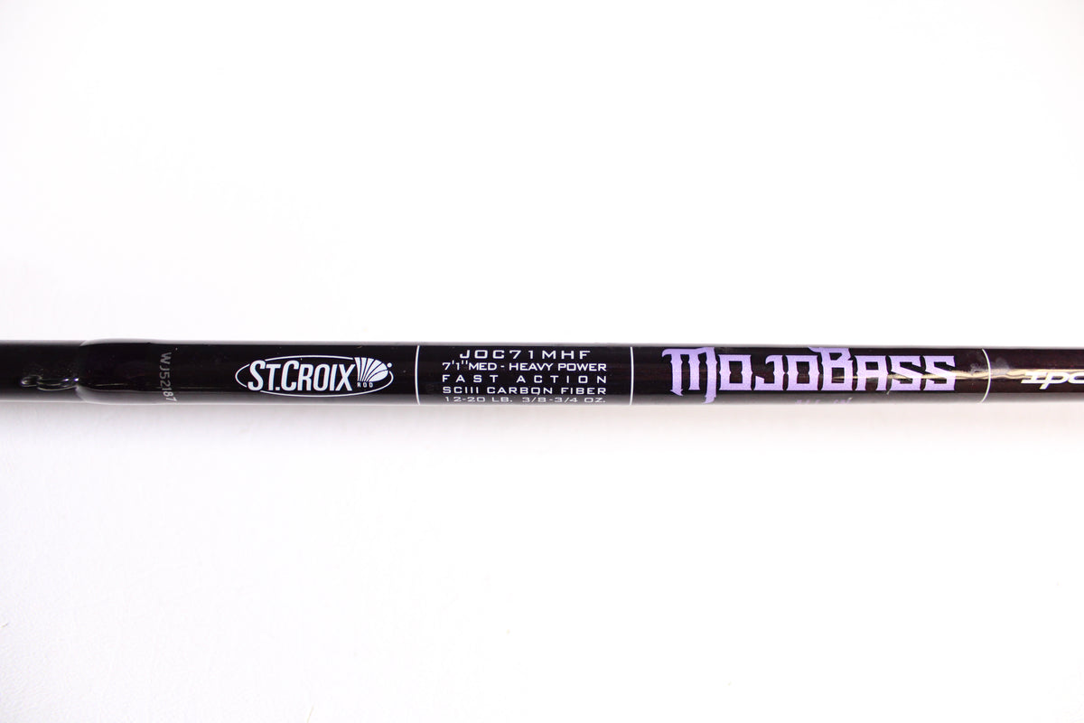 St. Croix Mojo Bass JOC71MHF - Used Casting Rod - Very Good Condition