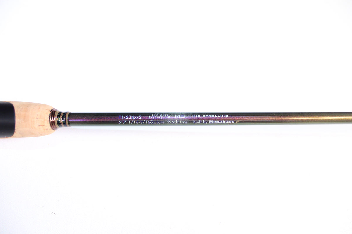 Megabass Destroyer Evoluzion Lycaon MS F1-63tix-S - Used Spinning Rod - Excellent Condition