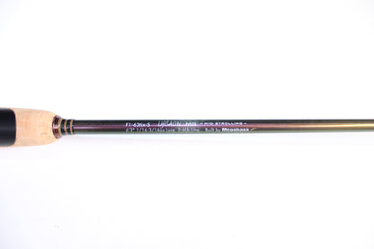 Megabass Destroyer Evoluzion Lycaon MS F1-63tix-S - Used Spinning Rod - Excellent Condition