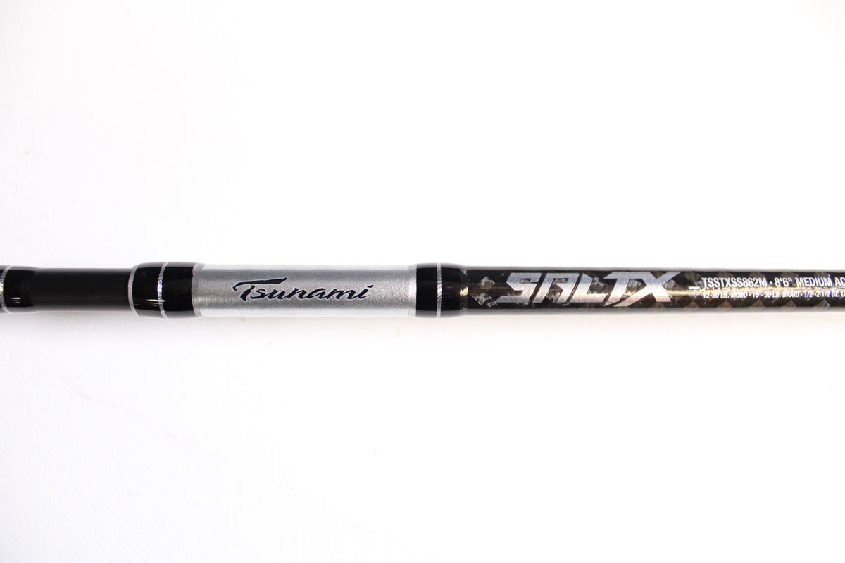 Tsunami SaltX TSSTXSS862M 2pc - Used Spinning Rod - Excellent Condition