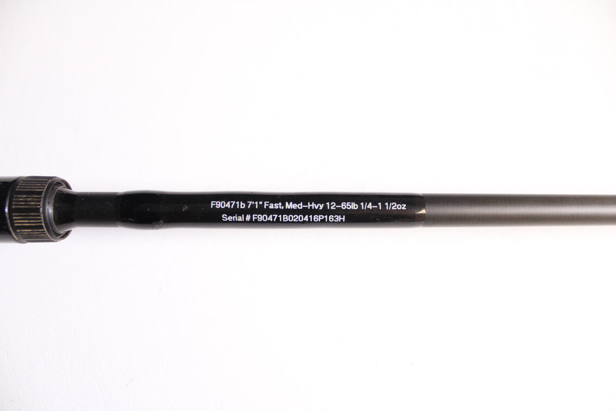 Cashion F90471b 7'1" Fast, Med-Hvy - Used Casting Rod - Very Good Condition