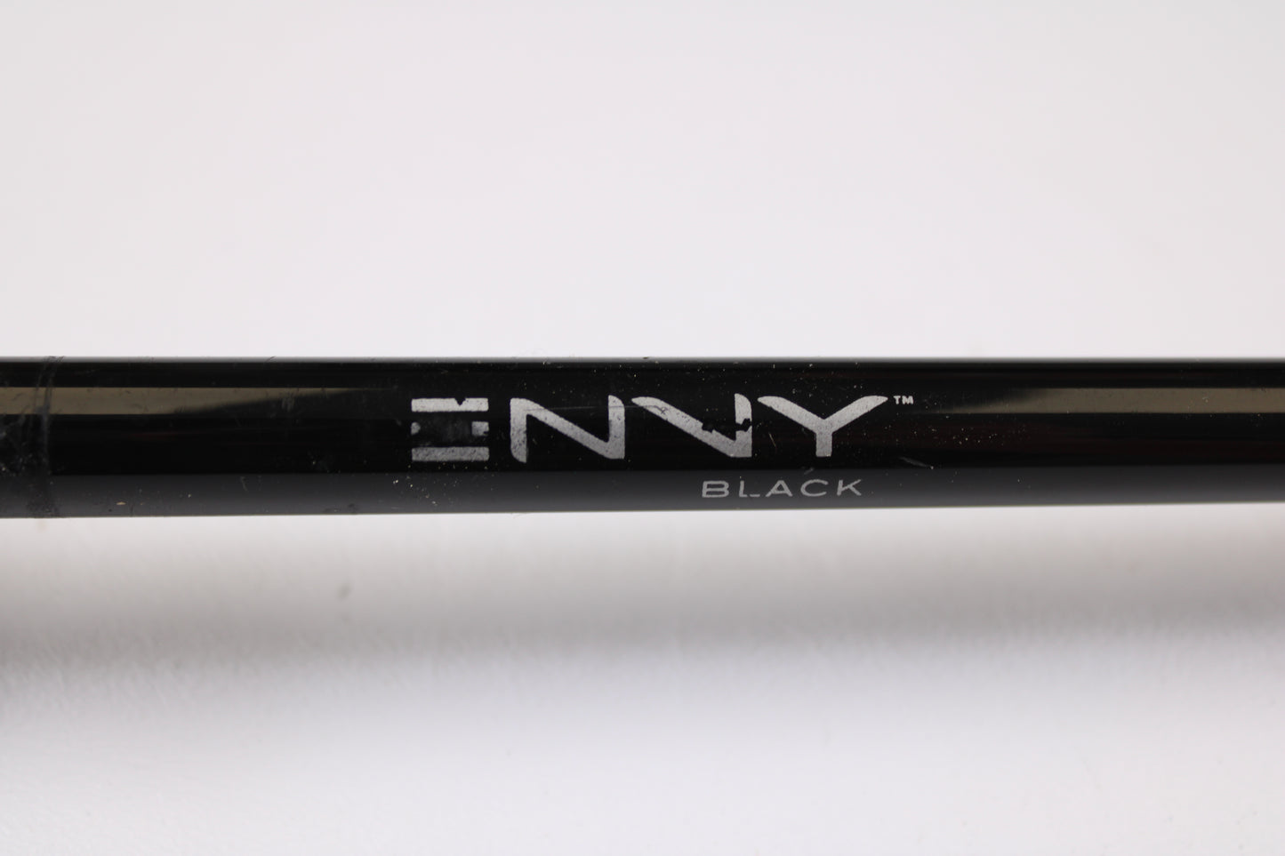 A close-up of a 13 Fishing Envy Black EBC71H 7'1" Heavy used casting rod in very good condition is set against a plain white background—ideal for updating your gear list or tracking store credit offers for the Rod and Reel Trade-In Program.