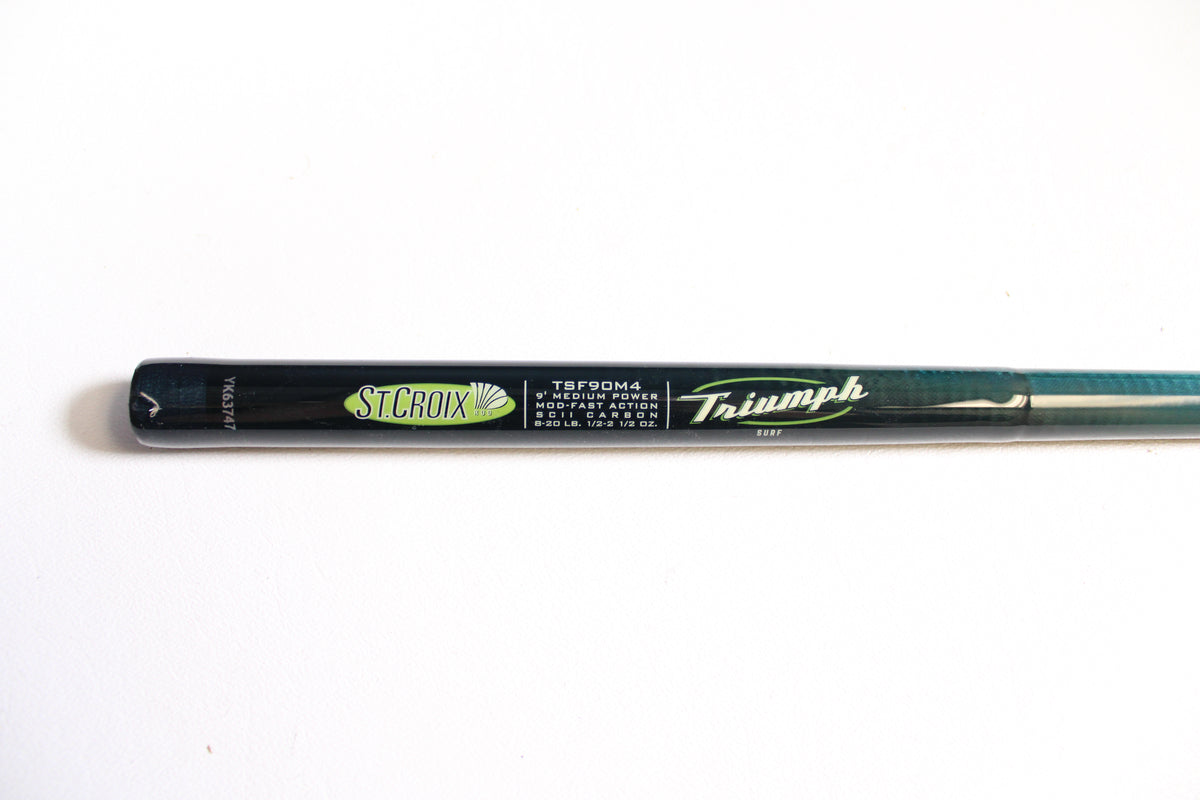 St. Croix Triumph TSF90M4 4pc - Used Spinning Rod - Mint Condition