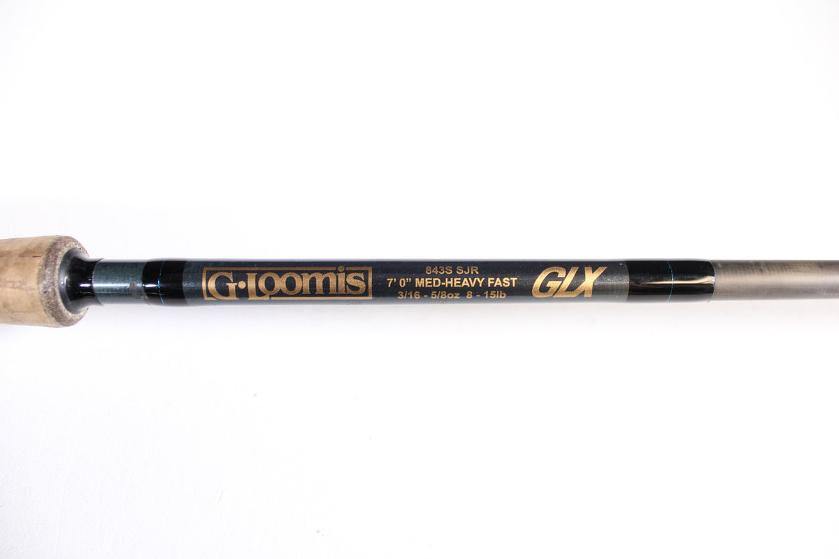 G. Loomis GLX 843S SJR - Used Spinning Rod - Good Condition