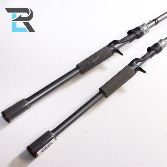 Ark Fishing Tharp Grinder NTS70MH-G 7'0" Medium Heavy and Tharp Hammer NTS70MHXC 7'0" Medium Heavy - Used Casting Rods - Excellent Condition