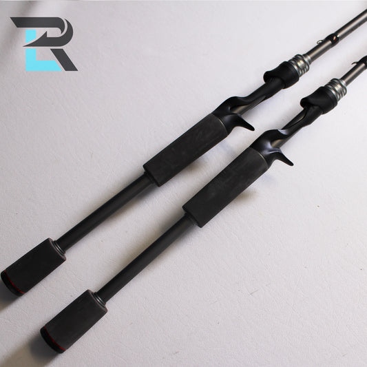 Ark Fishing Tharp Twitch NTS69MLRC 6'9" Medium Light and Tharp One Eyed Jack NTS69MRC 6'9" Medium - Used Casting Rods - Excellent Condition