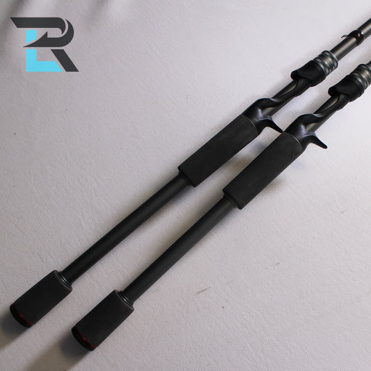 Ark Fishing Tharp Hammer NTS70MHXC 7'0" Medium Heavy and Tharp Offshore Special NTS76MHFC 7'6" Medium Heavy - Used Casting Rods - Excellent Condition