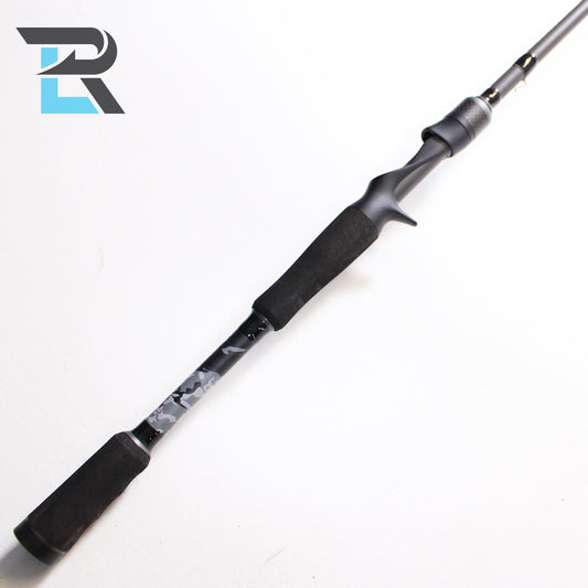 Abu Garcia Pro Series Hank Cherry Bladed Jig PSHCC73-6 - Used Casting Rod - Very Good Condition
