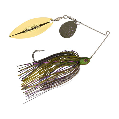 Berkley Power Blade Compact Colorado Willow Spinnerbait Bama Bream GP/Gold