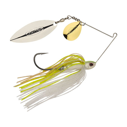 Berkley Power Blade Compact Colorado Willow Spinnerbait E2 Magic Gold/Silver