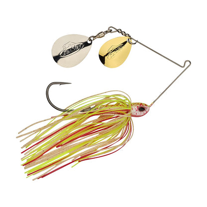 Berkley Power Blade Compact Double Colorado Spinnerbait Hotslaw Gold/Silver