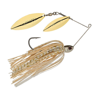 Berkley Power Blade Compact Double Willow Spinnerbait Crypto Gold/Gold