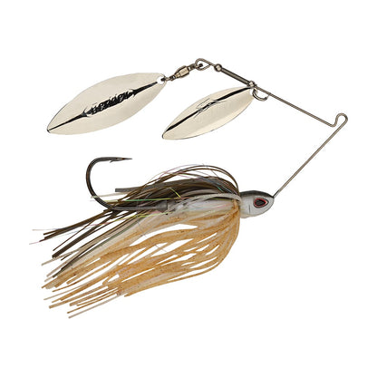 Berkley Power Blade Compact Double Willow Spinnerbait Herring Silver/Silver