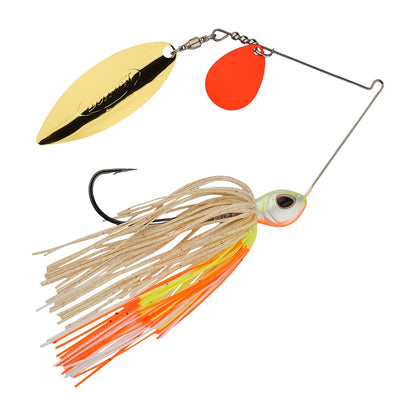 Berkley Power Blade Colorado Willow Spinnerbait Coleslaw Orange Gold