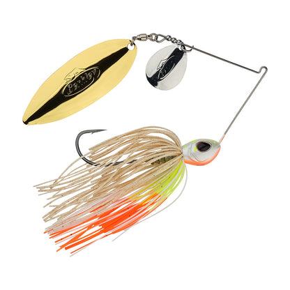 Berkley Power Blade Colorado Willow Spinnerbait Coleslaw Silver/Gold