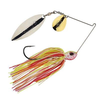 Berkley Power Blade Colorado Willow Spinnerbait Hotslaw Gold Silver