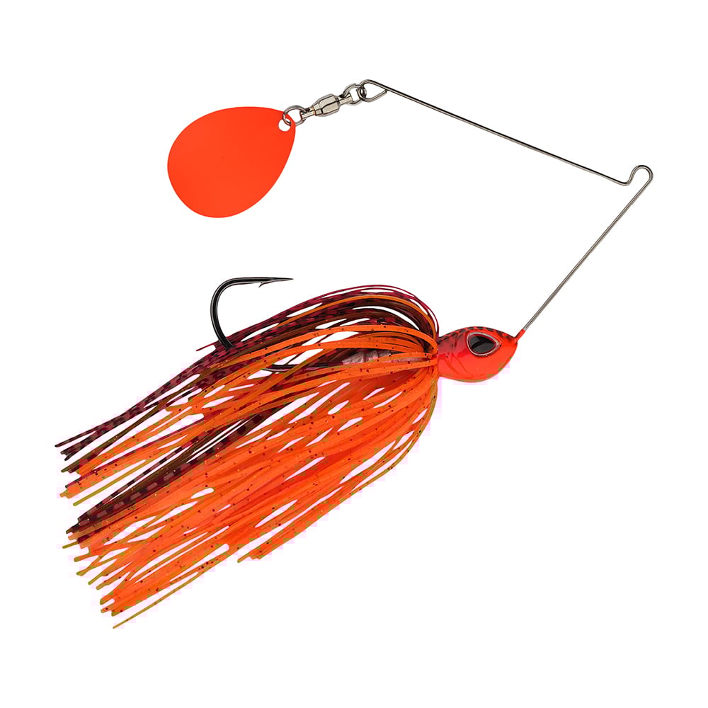 Berkley Power Blade Colorado Spinnerbait Fire Craw Orange